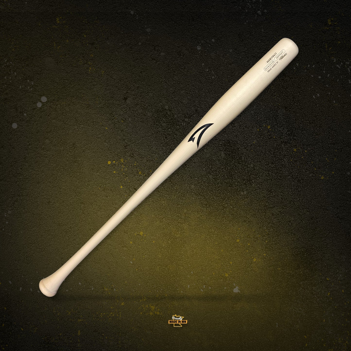 Natural MARVIN11 Torpedo - Prime Maple Baseball Bat